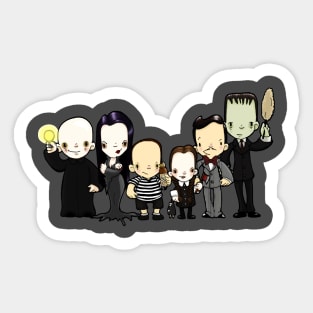 Addams Sticker